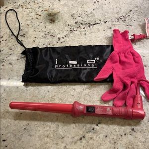 iso professional curling wand